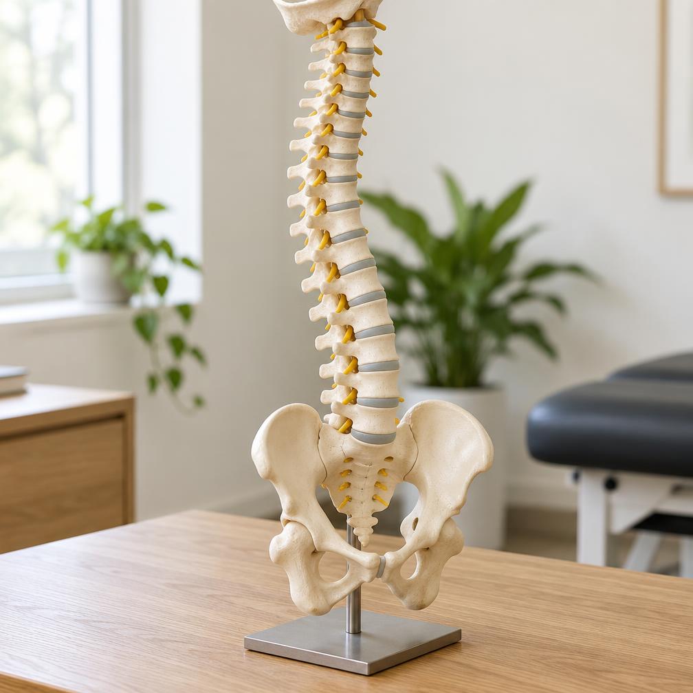Anatomical spine model